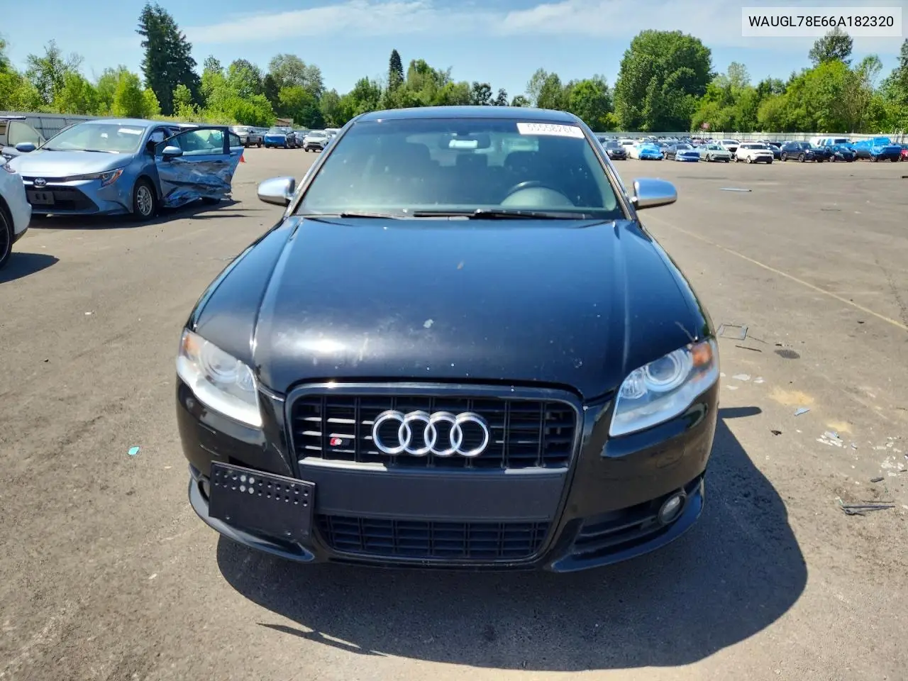 2006 Audi S4 Quattro VIN: WAUGL78E66A182320 Lot: 55558286