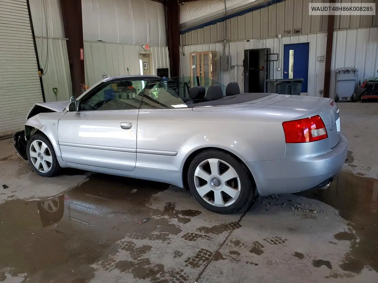 2006 Audi A4 Quattro VIN: WAUDT48H86K008285 Lot: 58503586