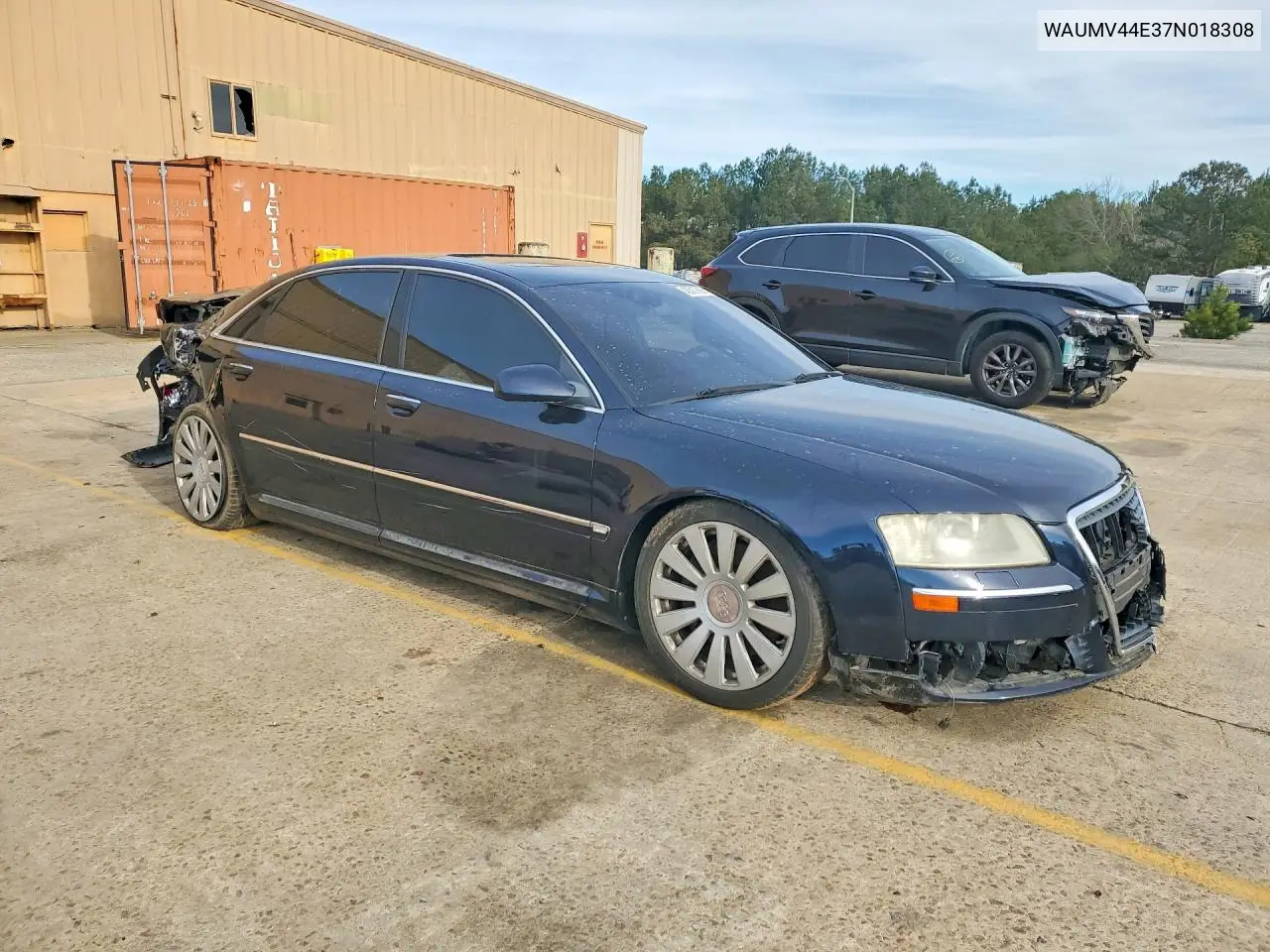 2007 Audi A8 L Quattro VIN: WAUMV44E37N018308 Lot: 46317936