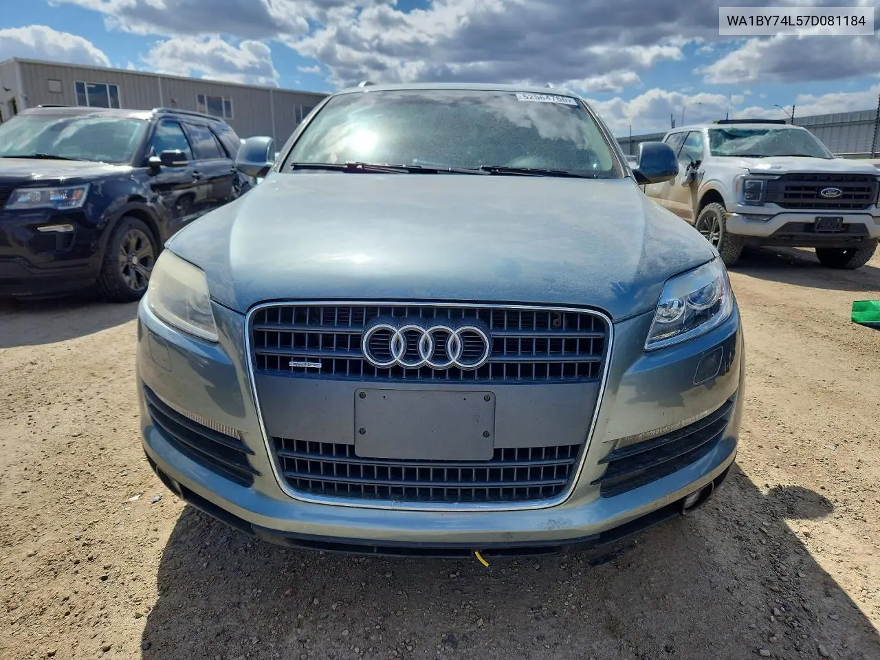 2007 Audi Q7 3.6 Quattro Premium VIN: WA1BY74L57D081184 Lot: 52564766