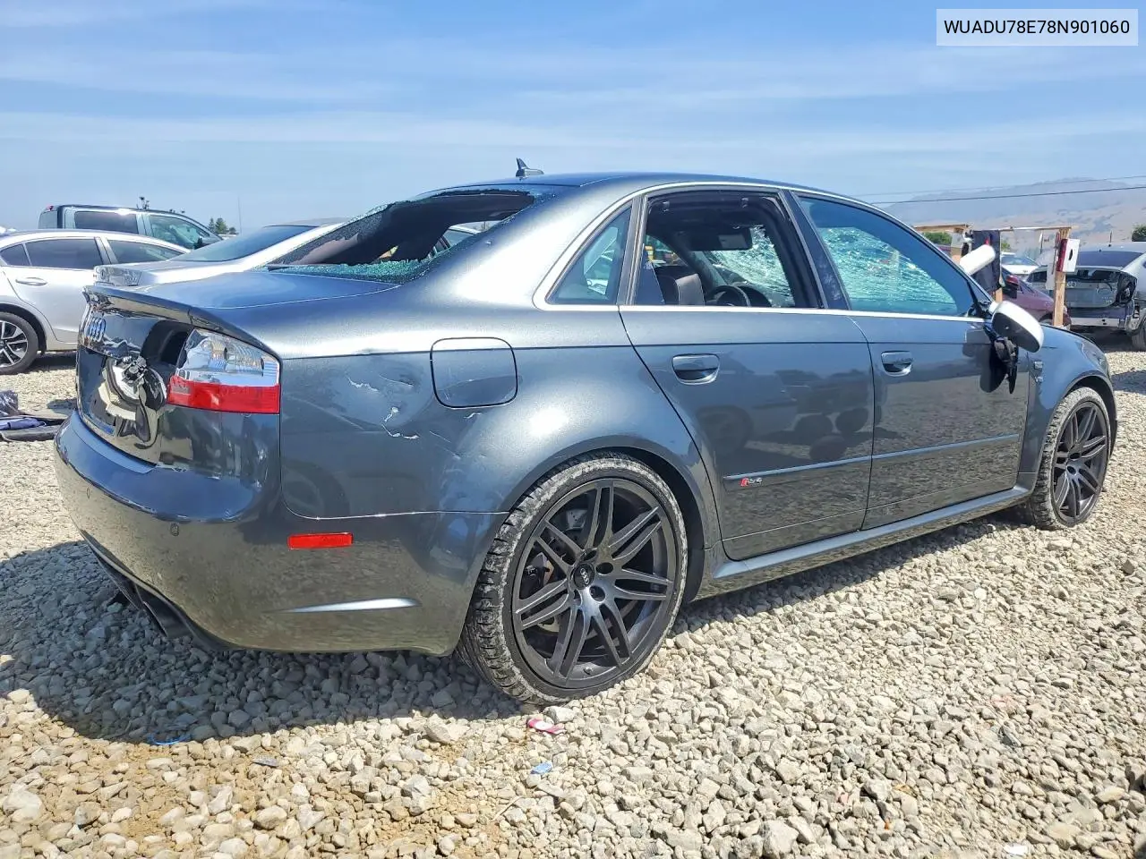 2008 Audi Rs4 Quattro VIN: WUADU78E78N901060 Lot: 52247856