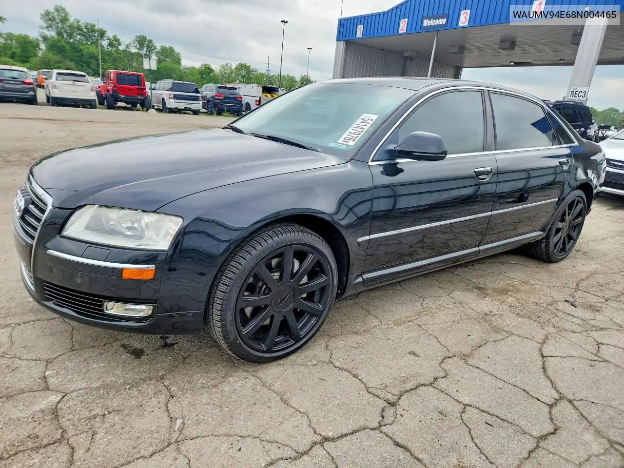2008 Audi A8 L Quattro VIN: WAUMV94E68N004465 Lot: 54147976