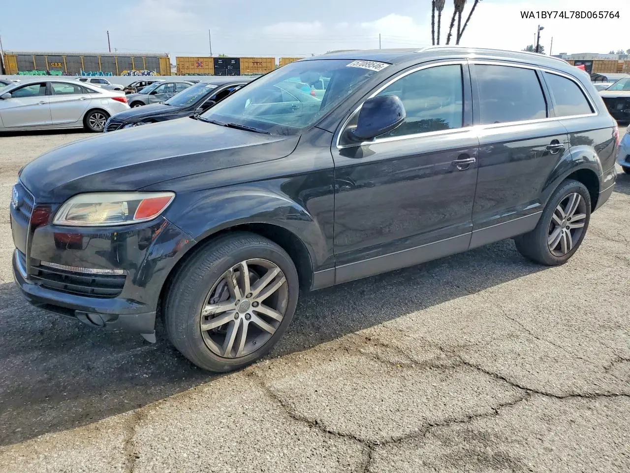 2008 Audi Q7 3.6 Quattro Premium VIN: WA1BY74L78D065764 Lot: 57089546