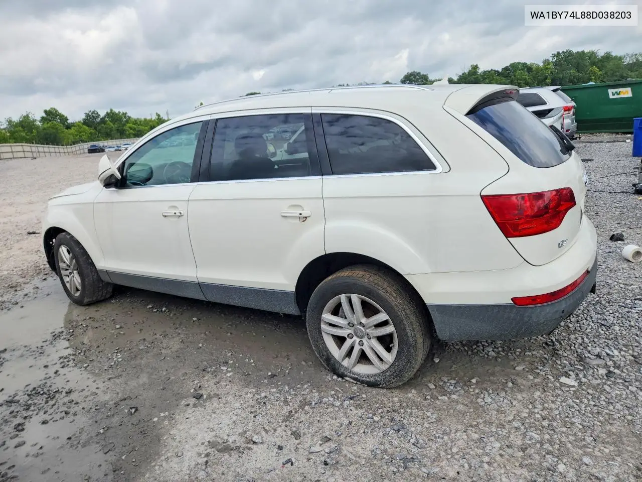 2008 Audi Q7 3.6 Quattro Premium VIN: WA1BY74L88D038203 Lot: 58094036