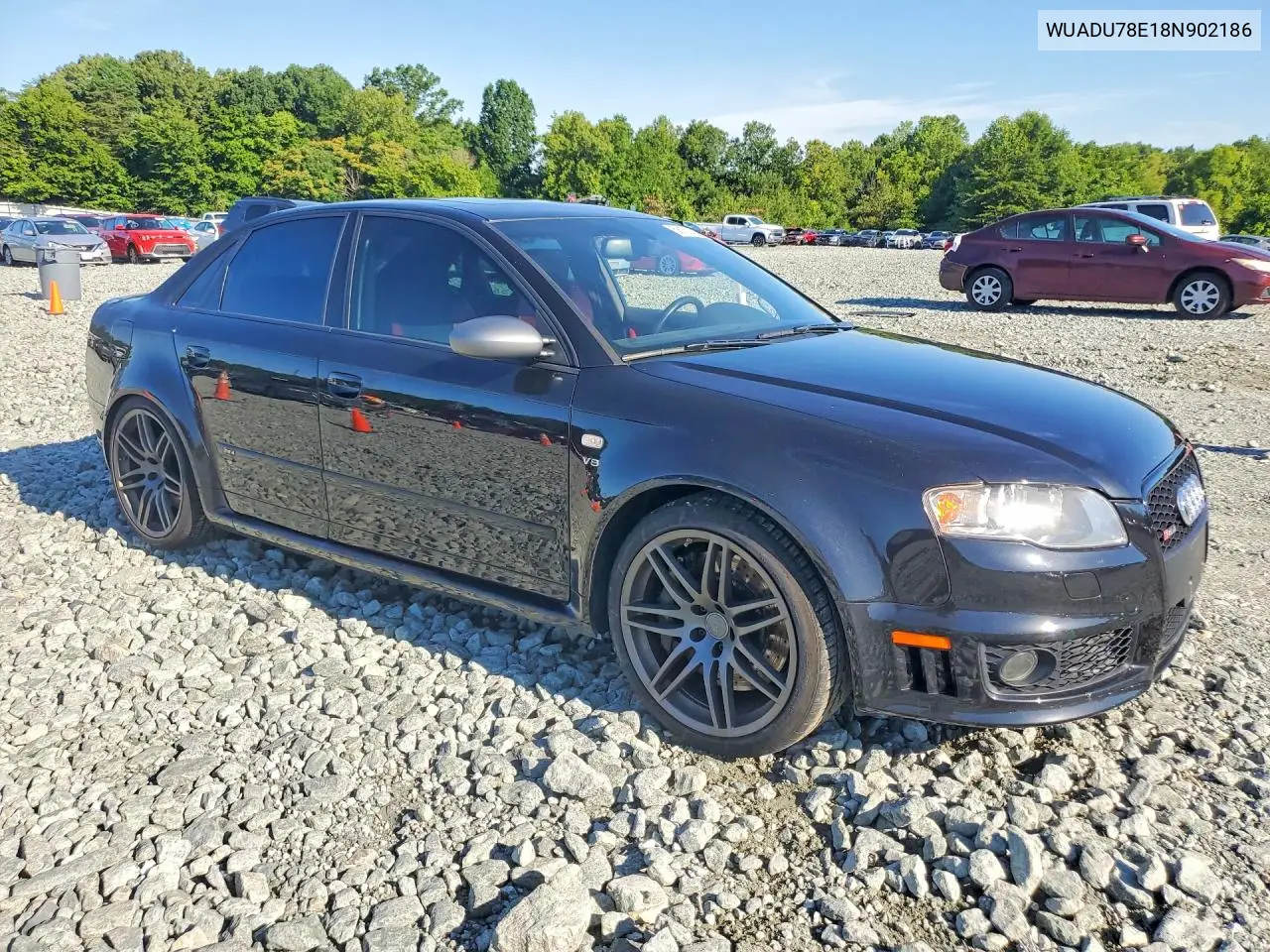 2008 Audi Rs4 Quattro VIN: WUADU78E18N902186 Lot: 58152616