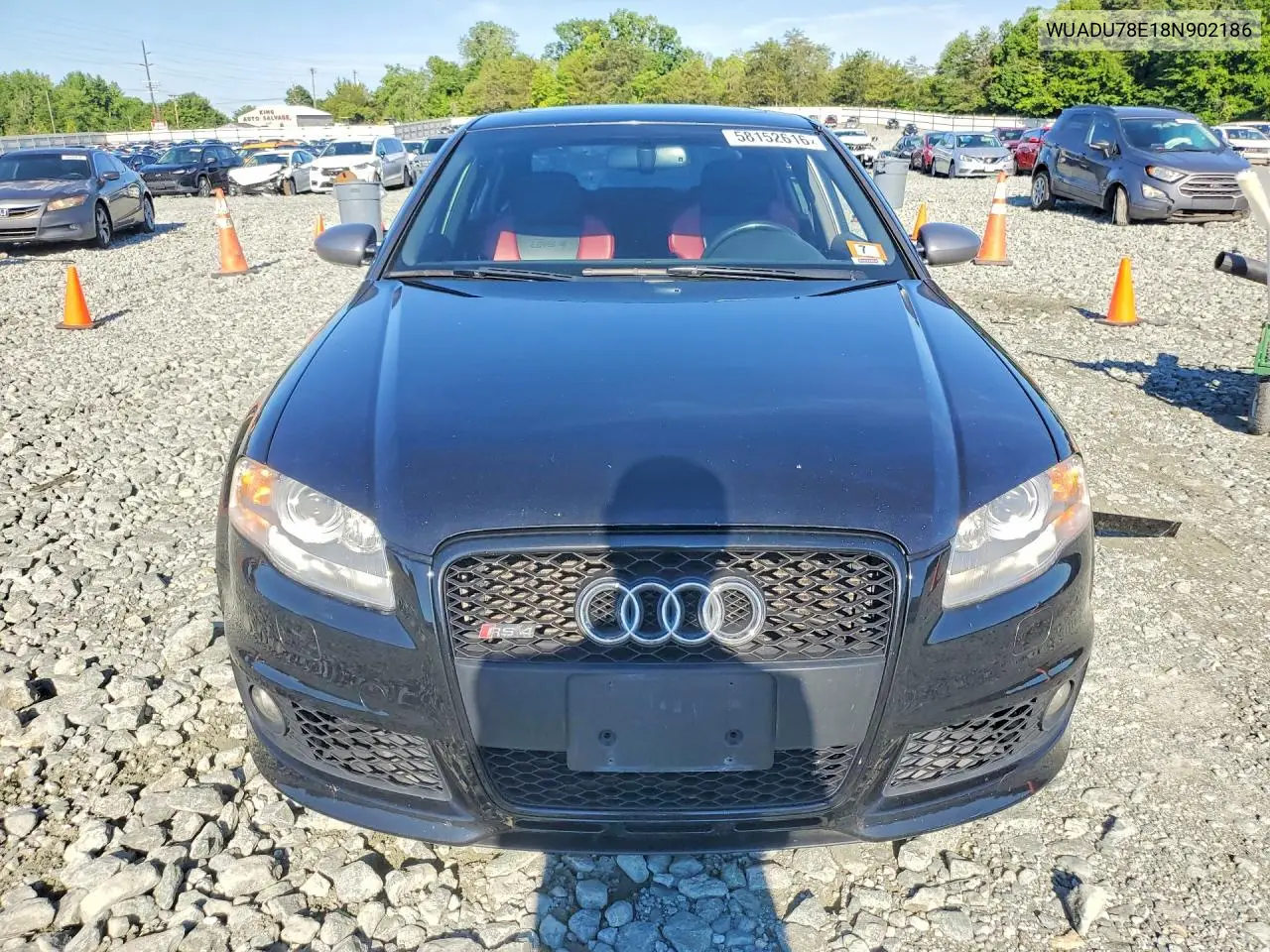 2008 Audi Rs4 Quattro VIN: WUADU78E18N902186 Lot: 58152616