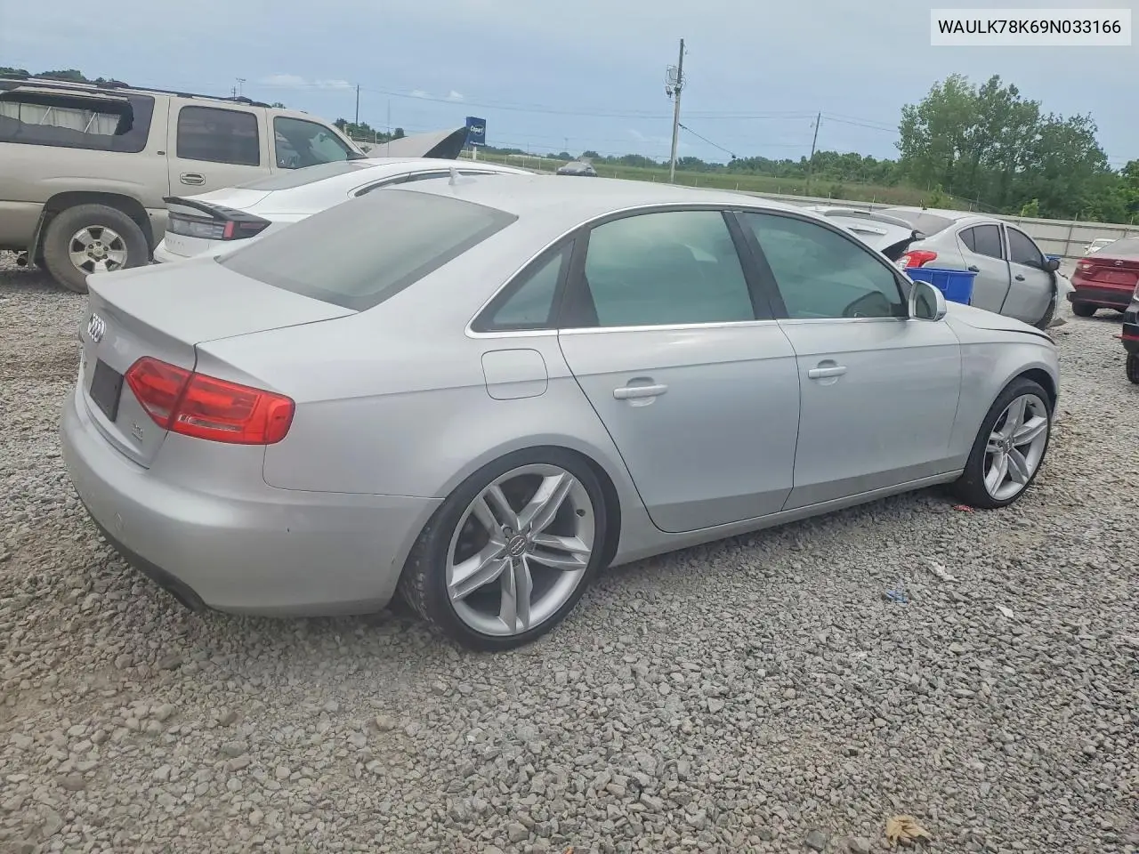 2009 Audi A4 Quattro Cabriolet VIN: WAULK78K69N033166 Lot: 57544086