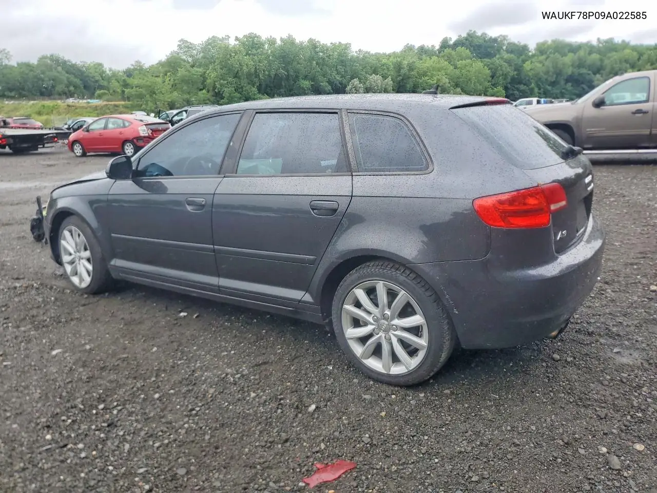 2009 Audi A3 2.0T Quattro VIN: WAUKF78P09A022585 Lot: 58224886