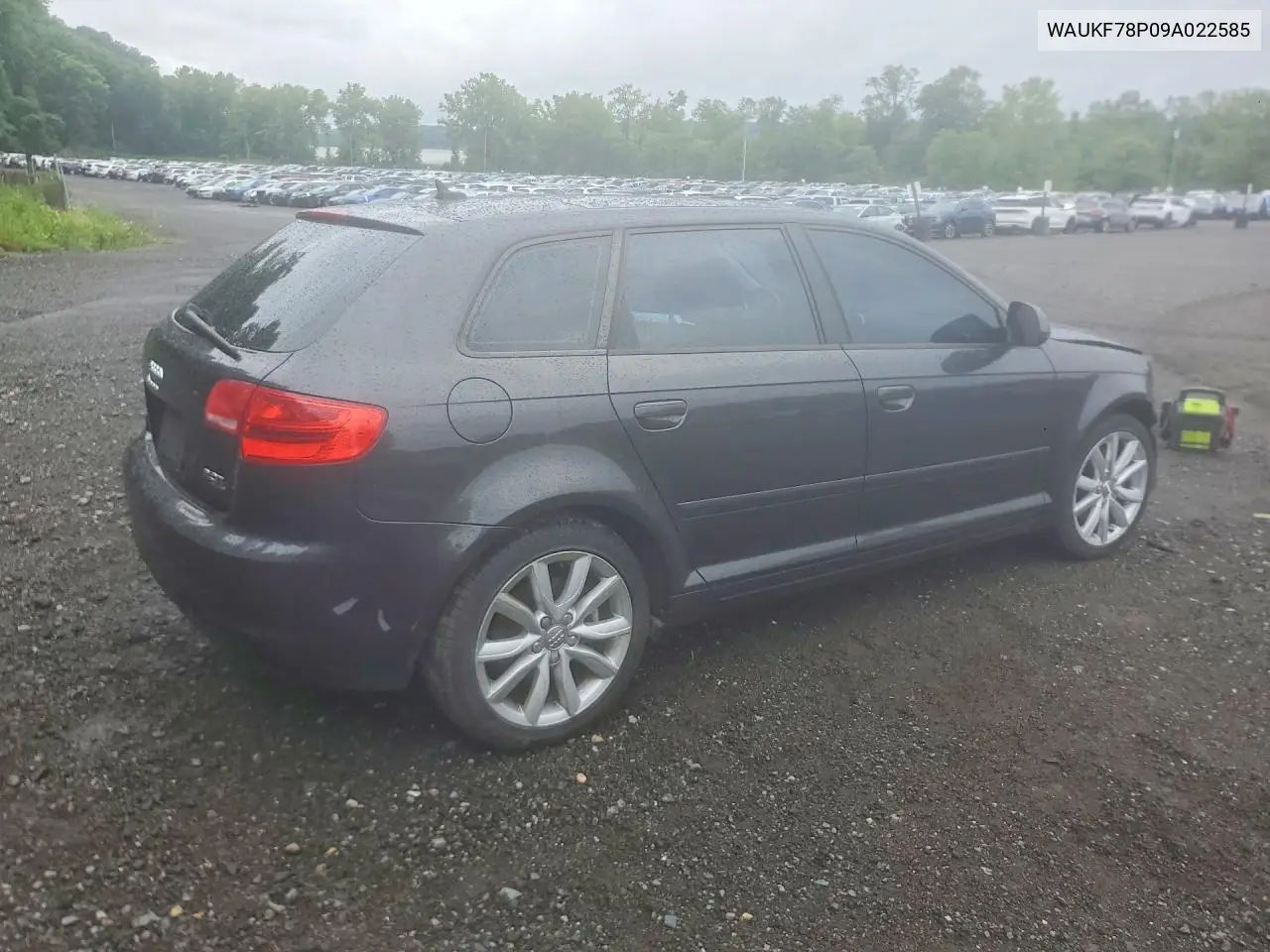 2009 Audi A3 2.0T Quattro VIN: WAUKF78P09A022585 Lot: 58224886