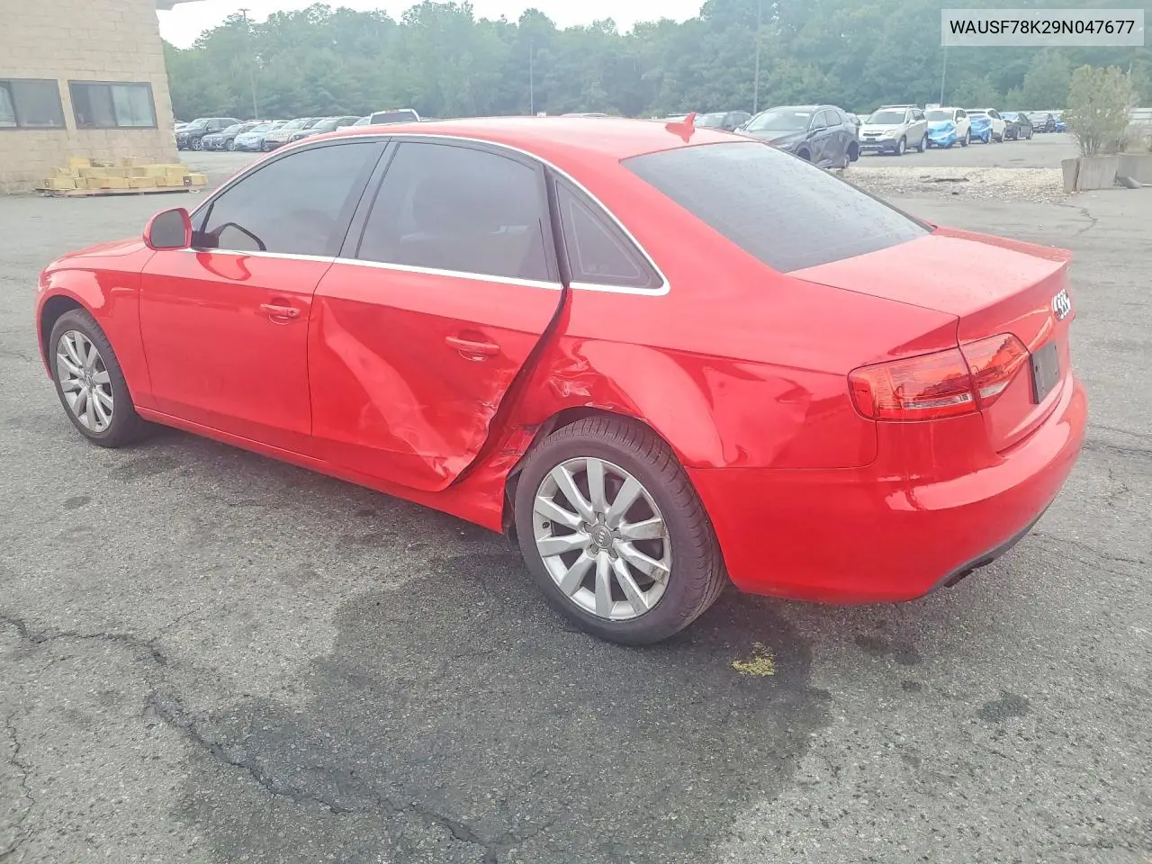 2009 Audi A4 Premium Plus VIN: WAUSF78K29N047677 Lot: 58252556