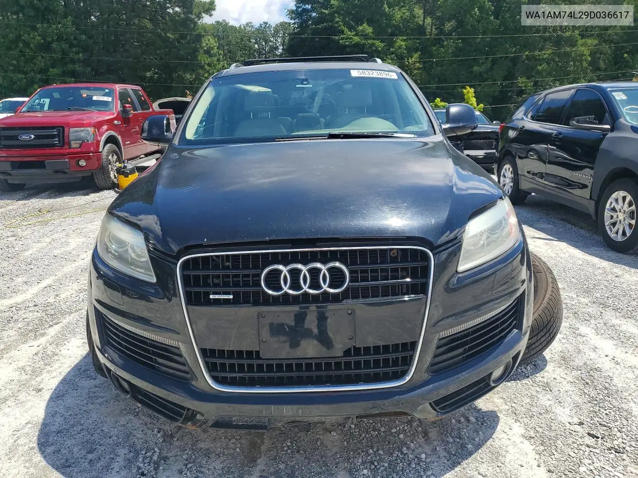 2009 Audi Q7 Tdi VIN: WA1AM74L29D036617 Lot: 58323896