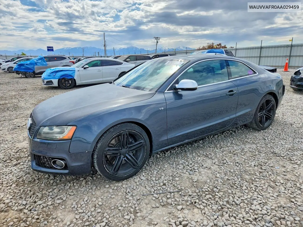 2010 Audi S5 Prestige VIN: WAUVVAFR0AA029459 Lot: 52826546