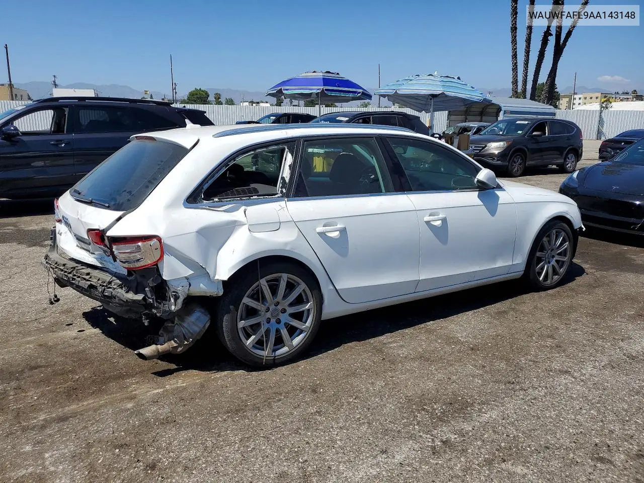 2010 Audi A4 Premium Plus VIN: WAUWFAFL9AA143148 Lot: 57074456