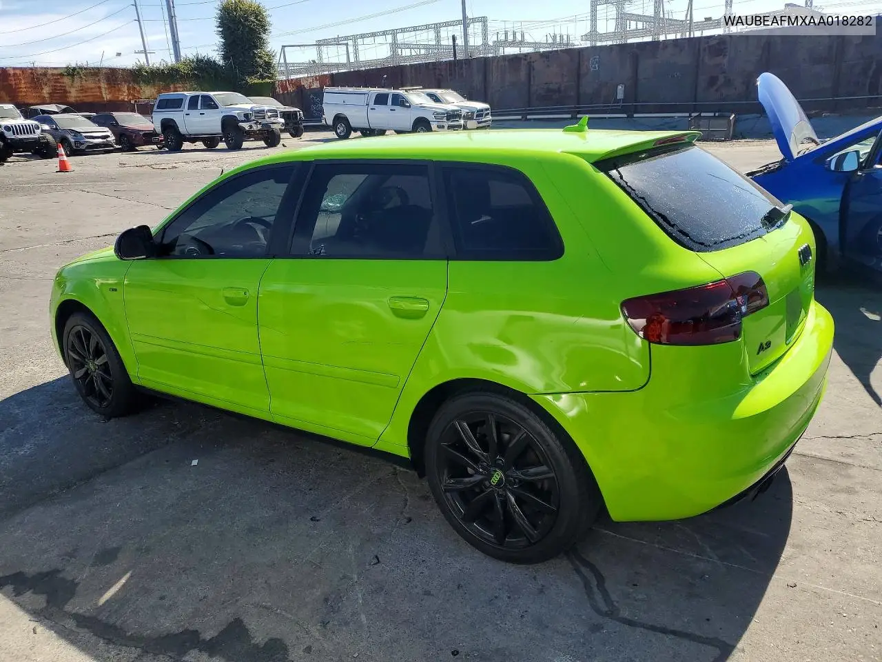 2010 Audi A3 Premium VIN: WAUBEAFMXAA018282 Lot: 57078776