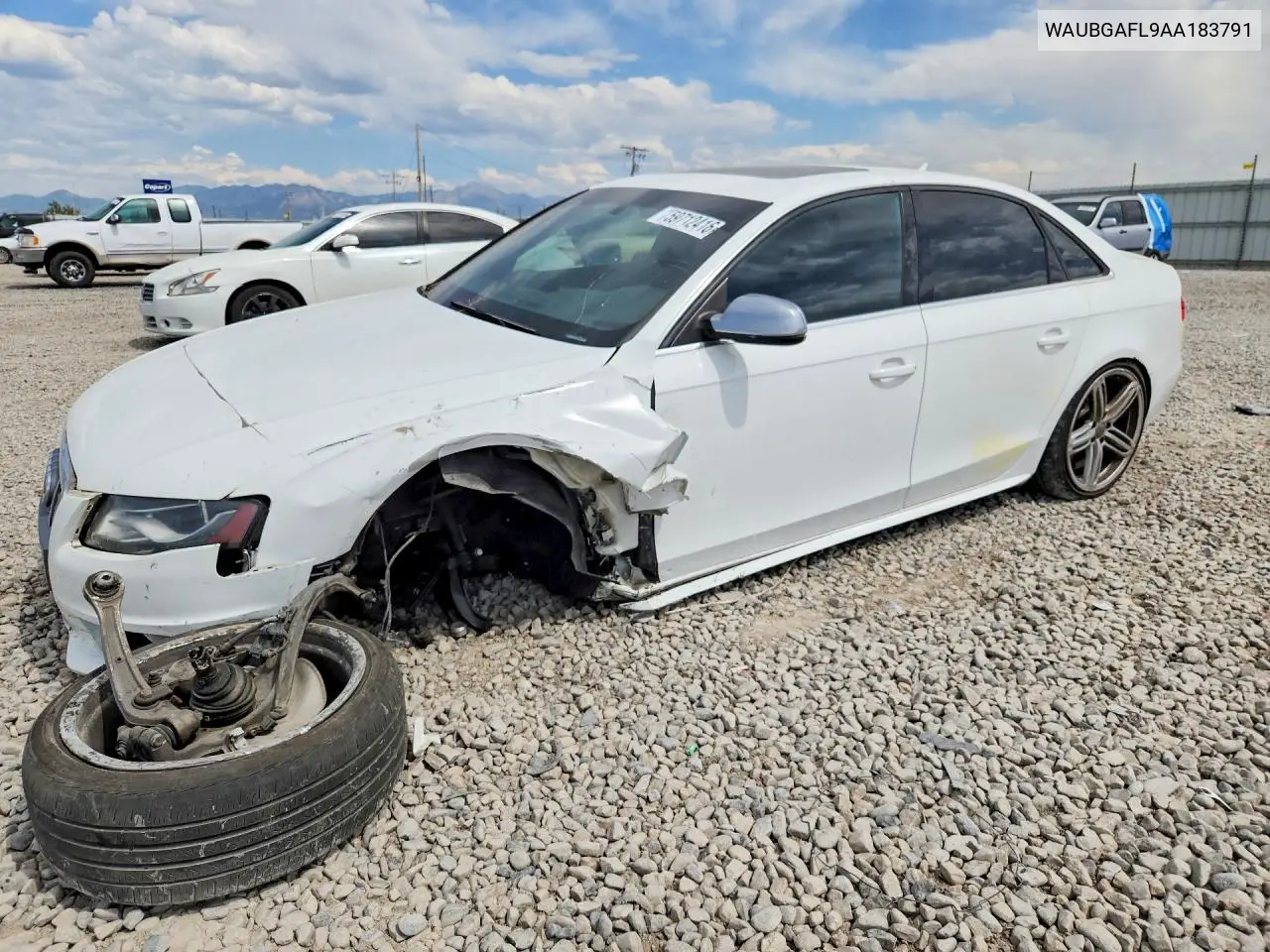 2010 Audi S4 Premium Plus VIN: WAUBGAFL9AA183791 Lot: 59712416