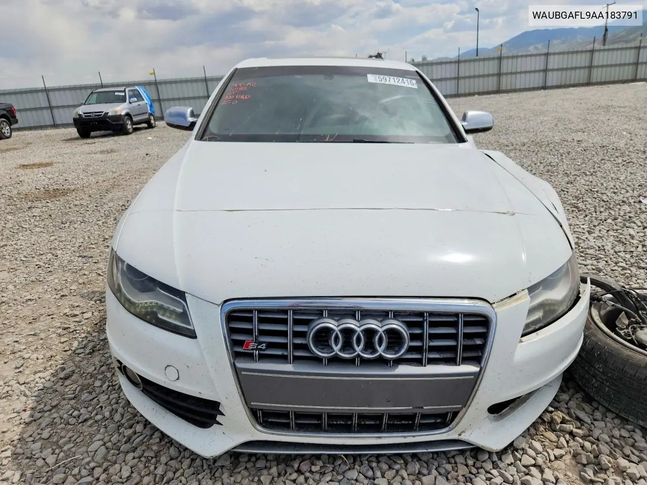 2010 Audi S4 Premium Plus VIN: WAUBGAFL9AA183791 Lot: 59712416