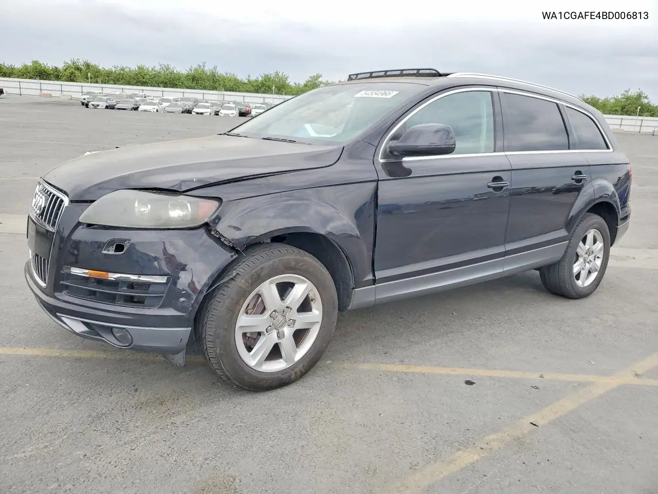 2011 Audi Q7 Premium VIN: WA1CGAFE4BD006813 Lot: 54554966
