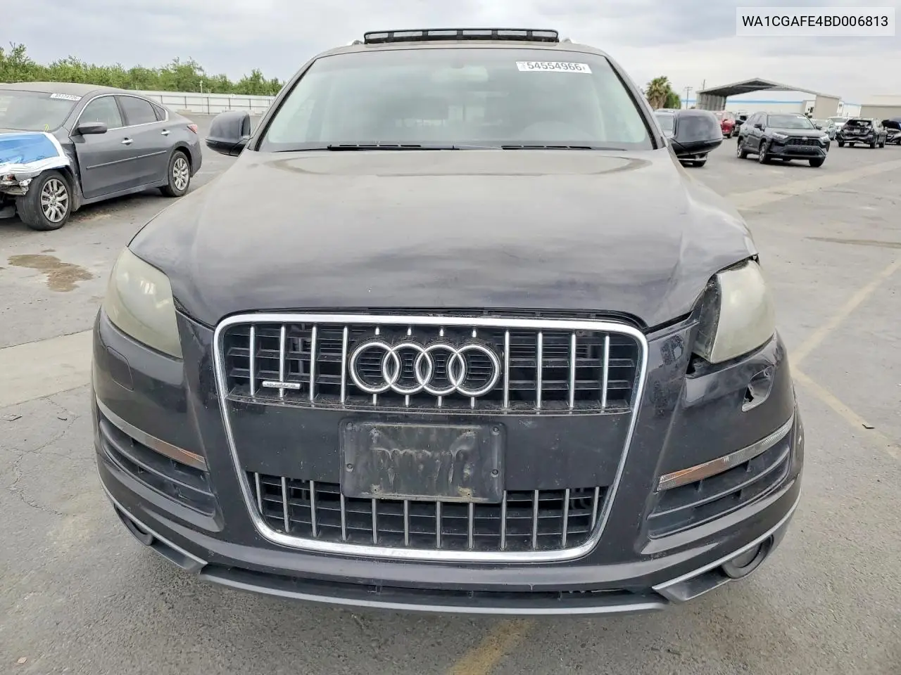 2011 Audi Q7 Premium VIN: WA1CGAFE4BD006813 Lot: 54554966