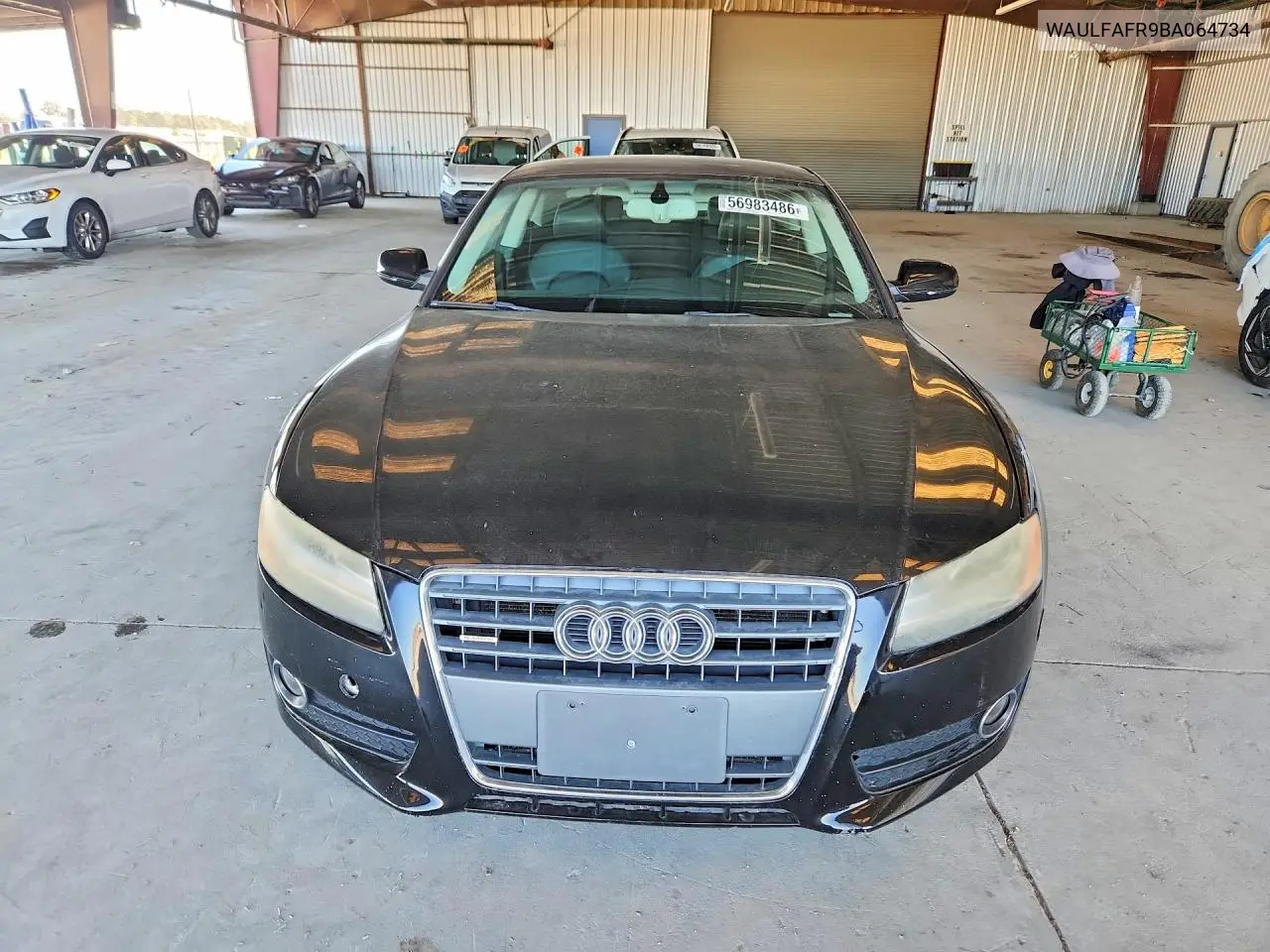 2011 Audi A5 Premium Plus VIN: WAULFAFR9BA064734 Lot: 56983486