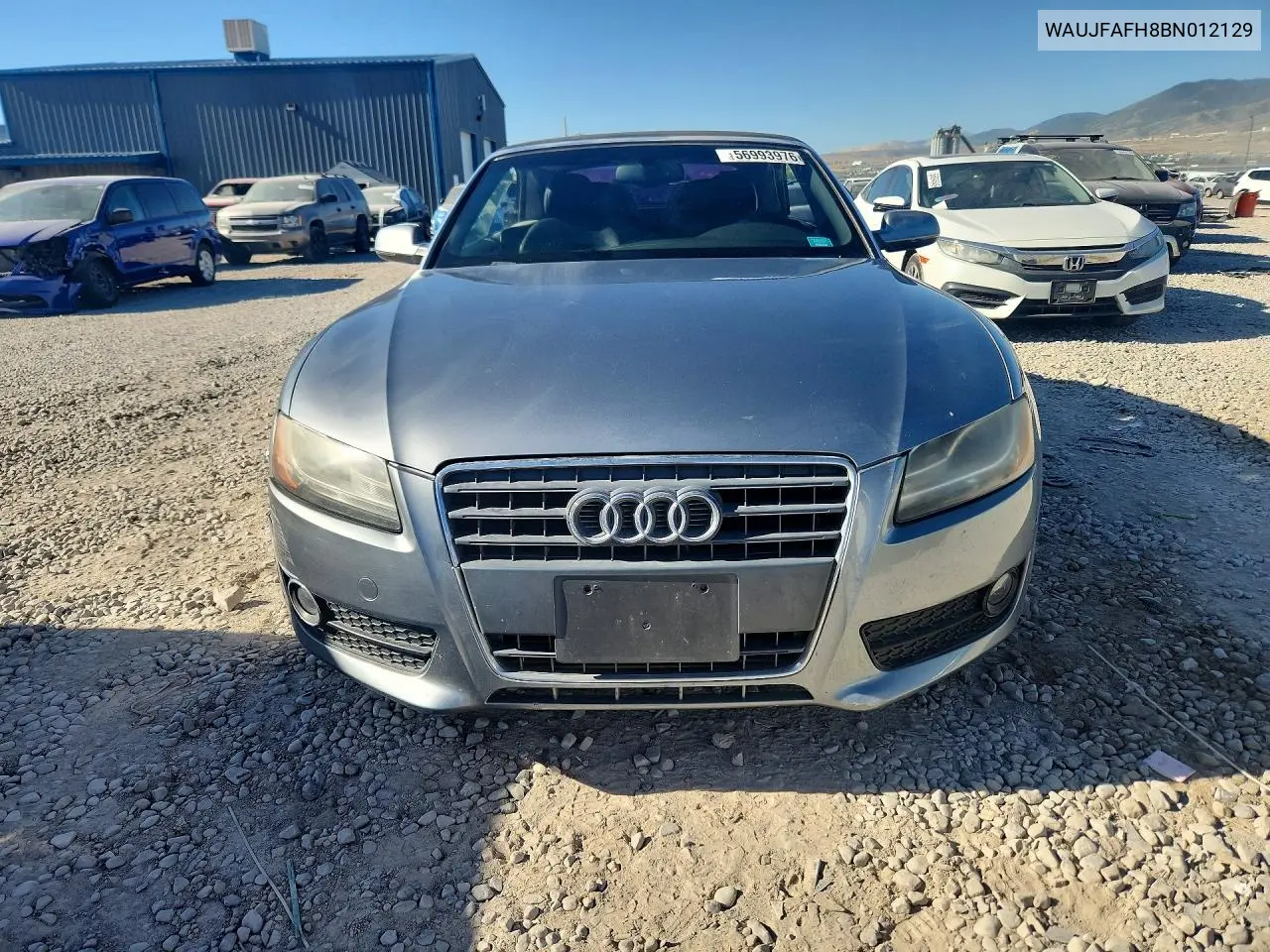 2011 Audi A5 Premium Plus VIN: WAUJFAFH8BN012129 Lot: 56993976