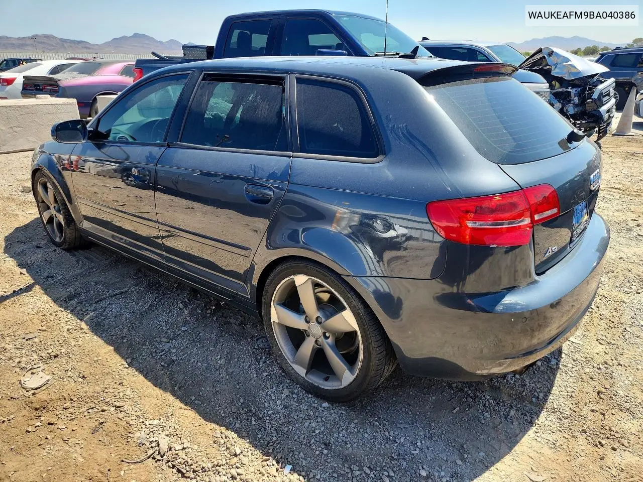2011 Audi A3 Premium Plus VIN: WAUKEAFM9BA040386 Lot: 57865426