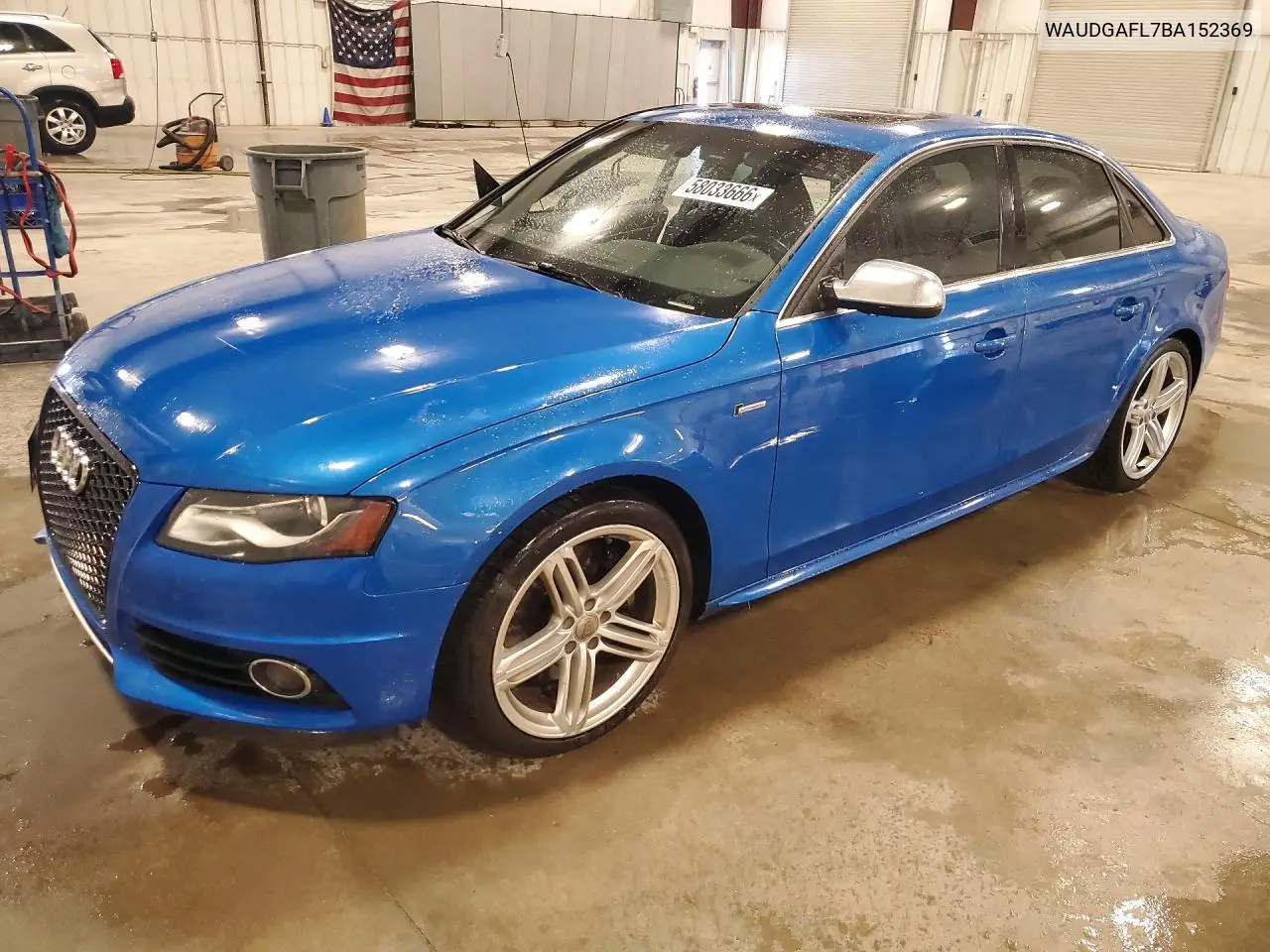 2011 Audi S4 Premium Plus VIN: WAUDGAFL7BA152369 Lot: 58033666