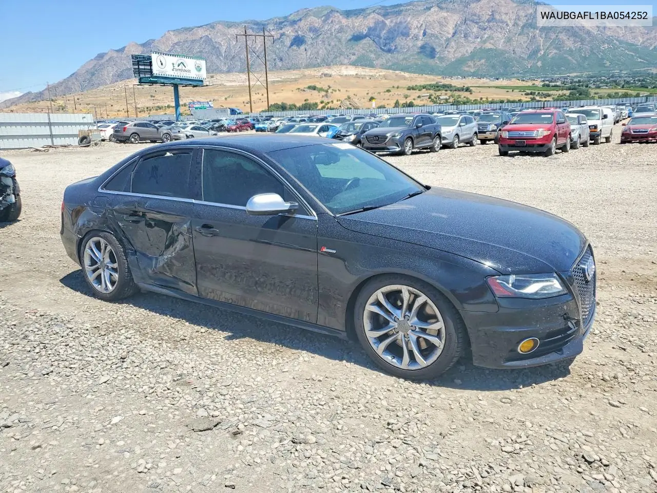 2011 Audi S4 Premium Plus VIN: WAUBGAFL1BA054252 Lot: 58919336