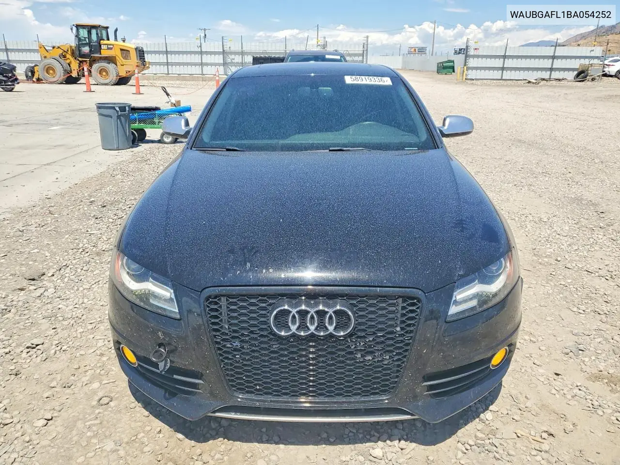 2011 Audi S4 Premium Plus VIN: WAUBGAFL1BA054252 Lot: 58919336