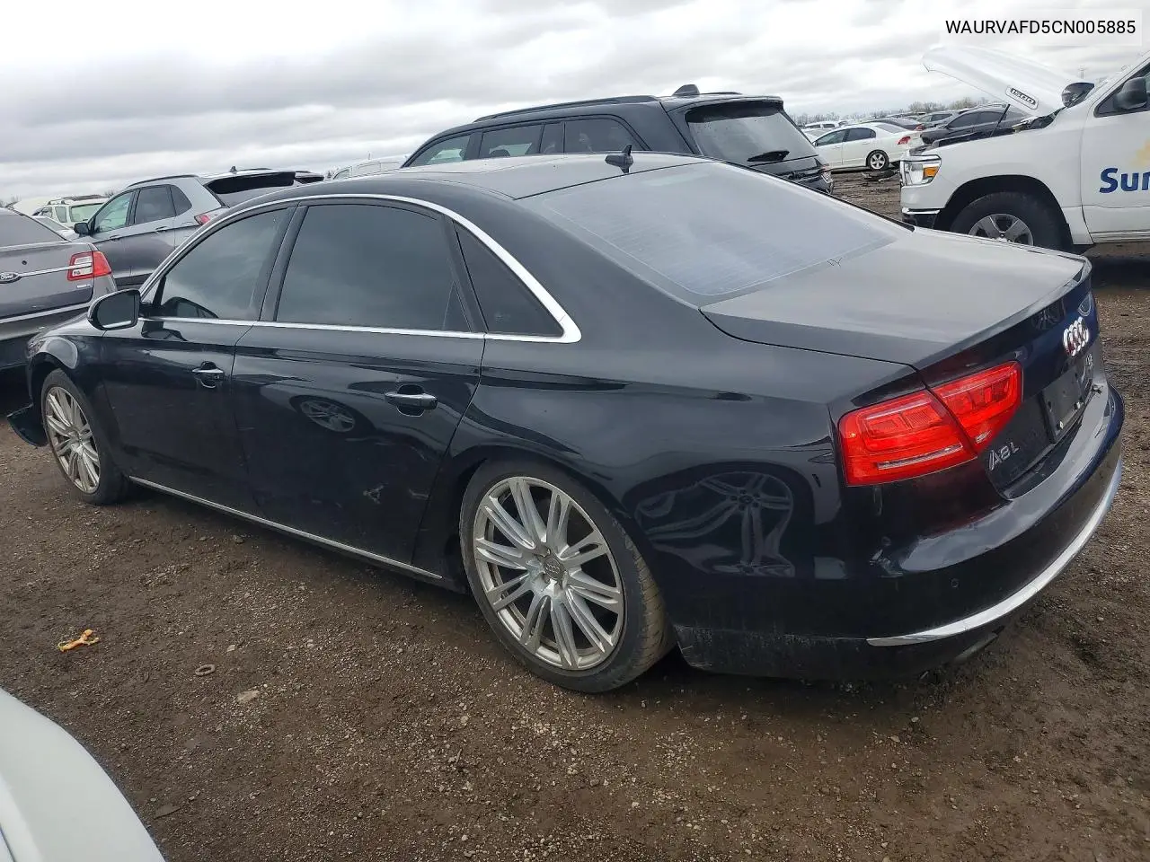 2012 Audi A8 VIN: WAURVAFD5CN005885 Lot: 49471366