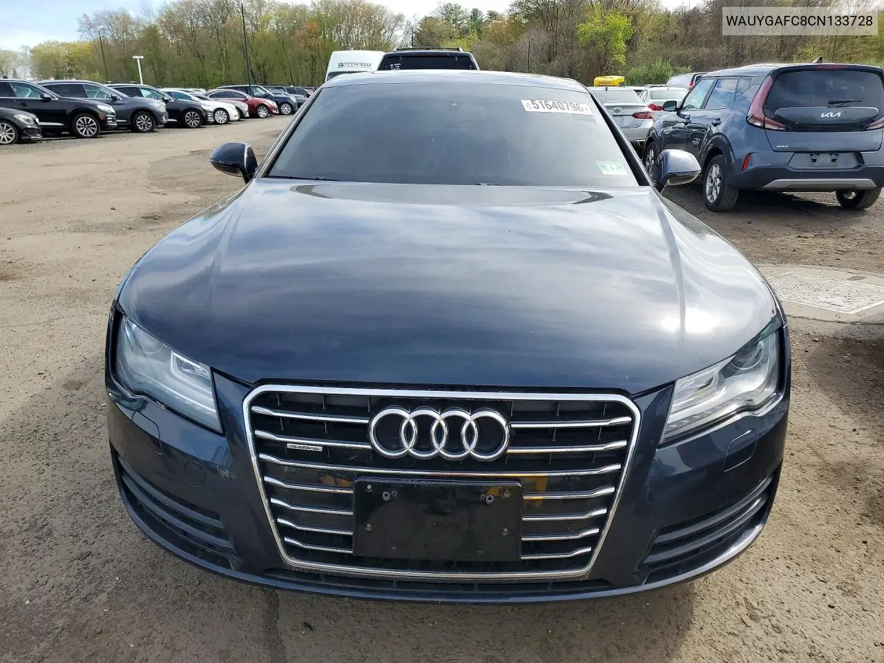 2012 Audi A7 Premium Plus VIN: WAUYGAFC8CN133728 Lot: 51640796