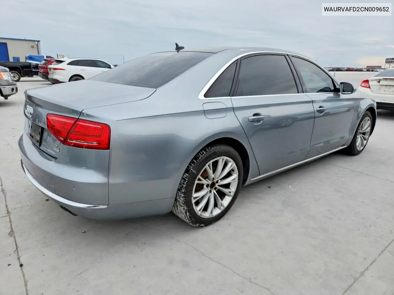 2012 Audi A8 L Quattro VIN: WAURVAFD2CN009652 Lot: 52540846