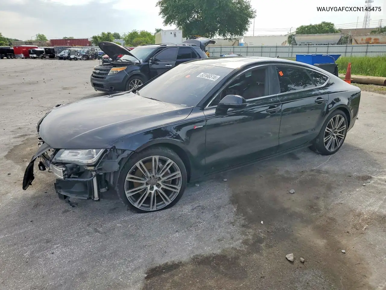 2012 Audi A7 Premium Plus VIN: WAUYGAFCXCN145475 Lot: 53166516
