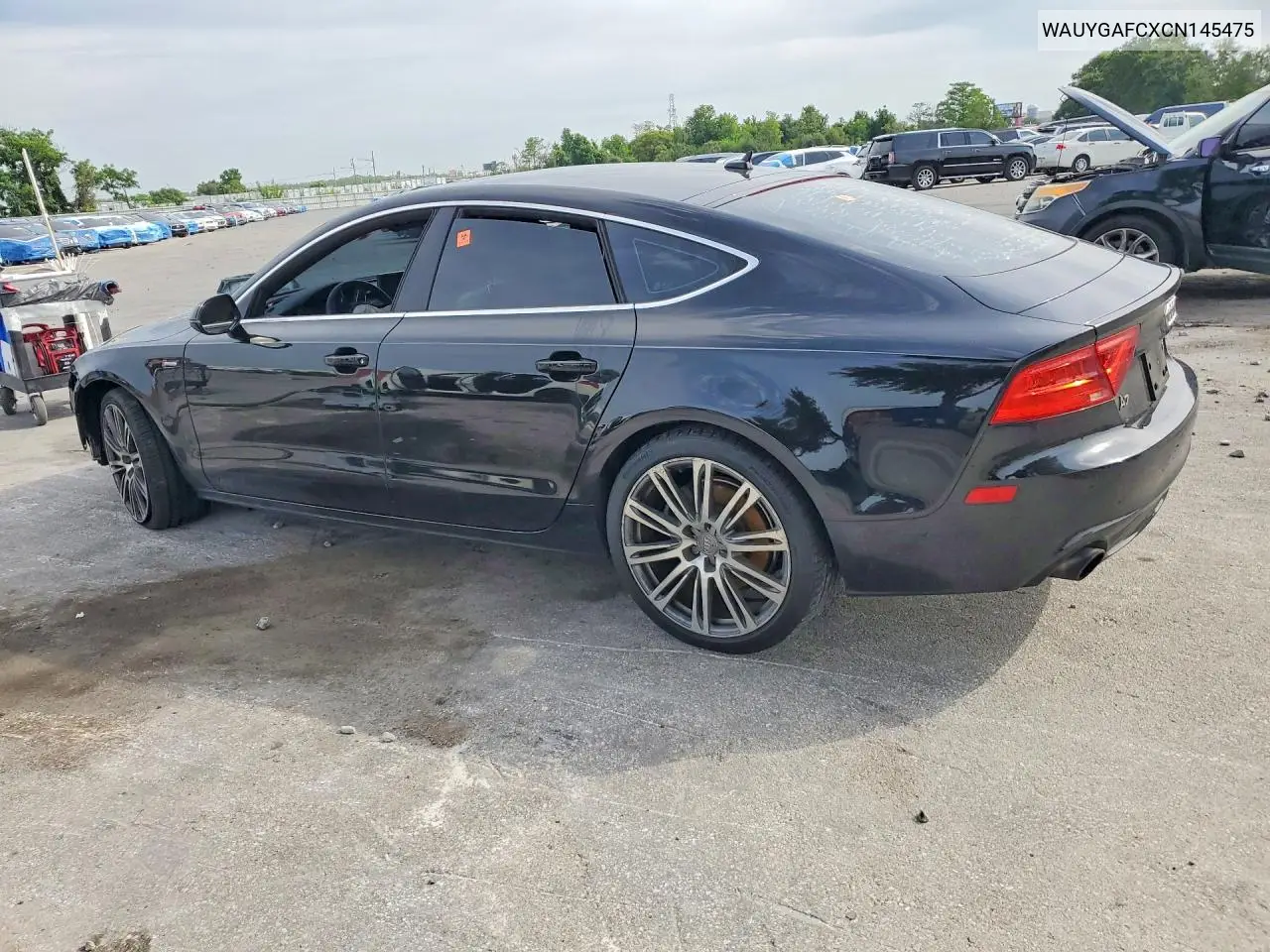 2012 Audi A7 Premium Plus VIN: WAUYGAFCXCN145475 Lot: 53166516