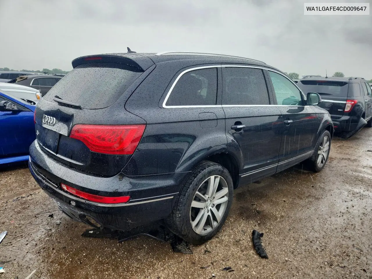 2012 Audi Q7 Premium Plus VIN: WA1LGAFE4CD009647 Lot: 56362006