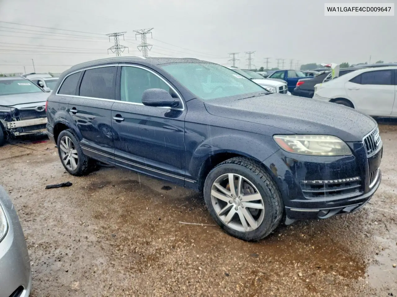2012 Audi Q7 Premium Plus VIN: WA1LGAFE4CD009647 Lot: 56362006