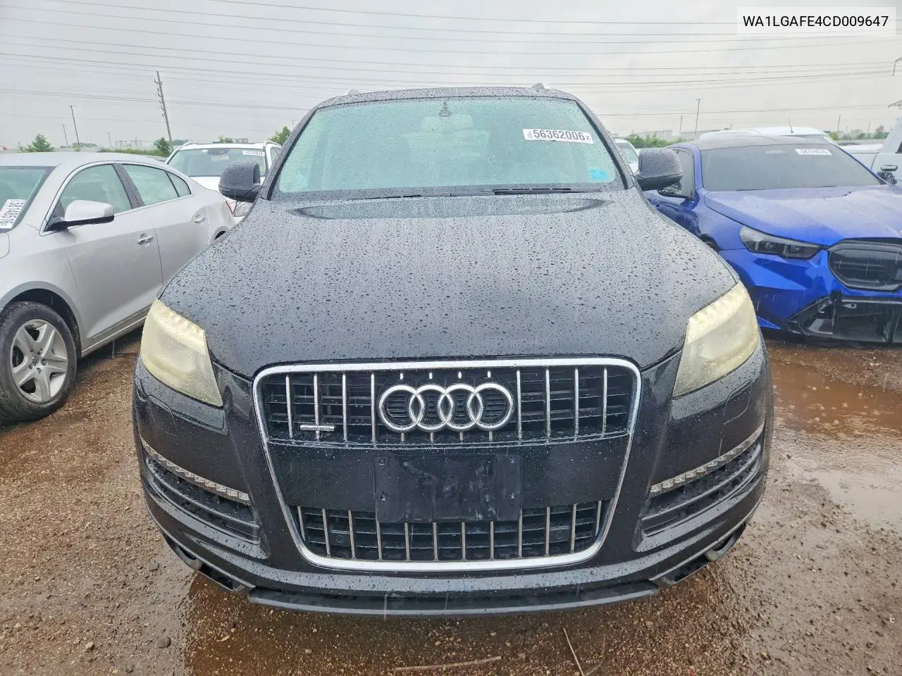 2012 Audi Q7 Premium Plus VIN: WA1LGAFE4CD009647 Lot: 56362006