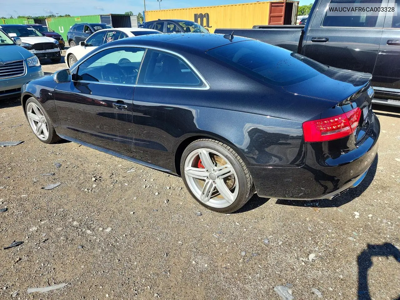 2012 Audi S5 Premium Plus VIN: WAUCVAFR6CA003328 Lot: 57232086