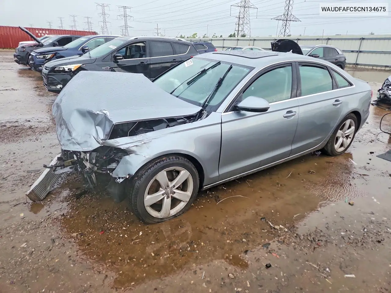 2012 Audi A6 Premium Plus VIN: WAUDFAFC5CN134675 Lot: 57383776