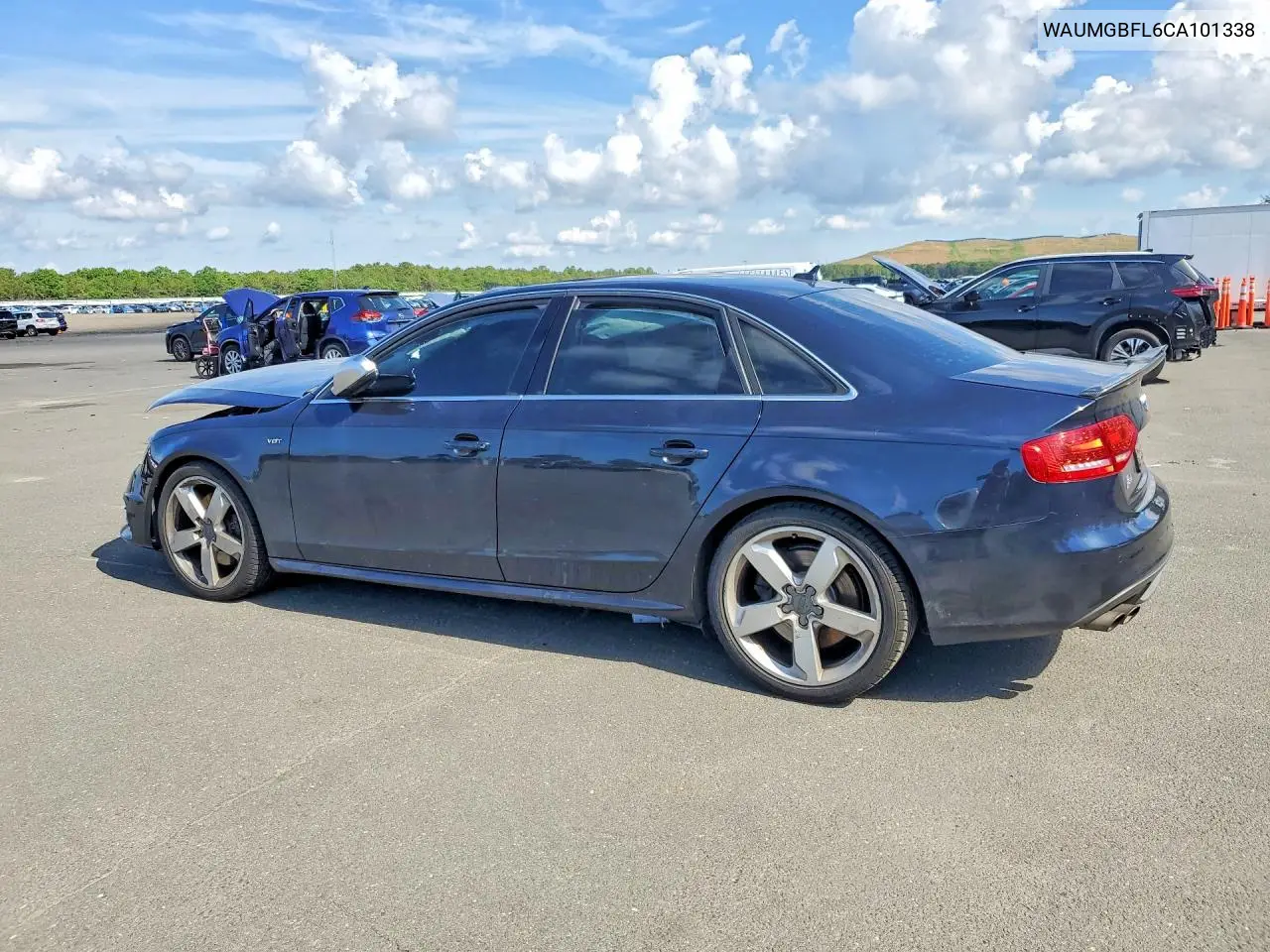 2012 Audi S4 Prestige VIN: WAUMGBFL6CA101338 Lot: 57636856