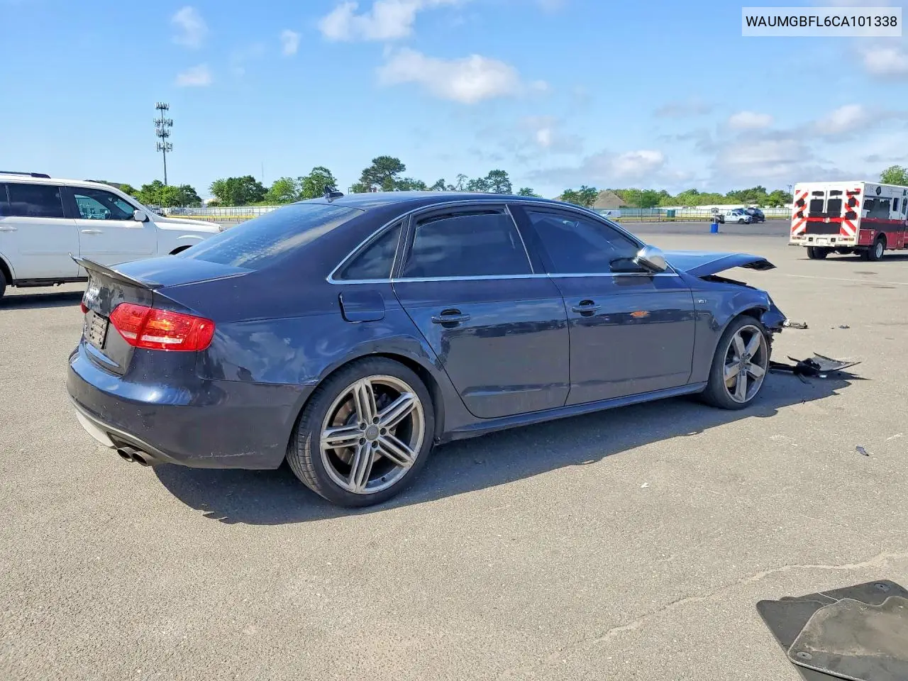 2012 Audi S4 Prestige VIN: WAUMGBFL6CA101338 Lot: 57636856
