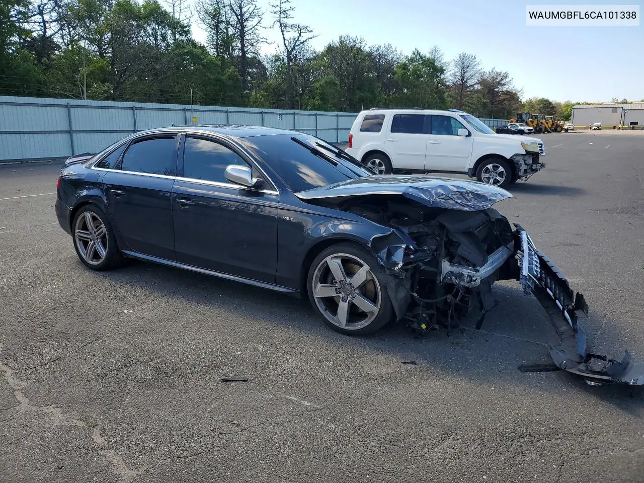 2012 Audi S4 Prestige VIN: WAUMGBFL6CA101338 Lot: 57636856