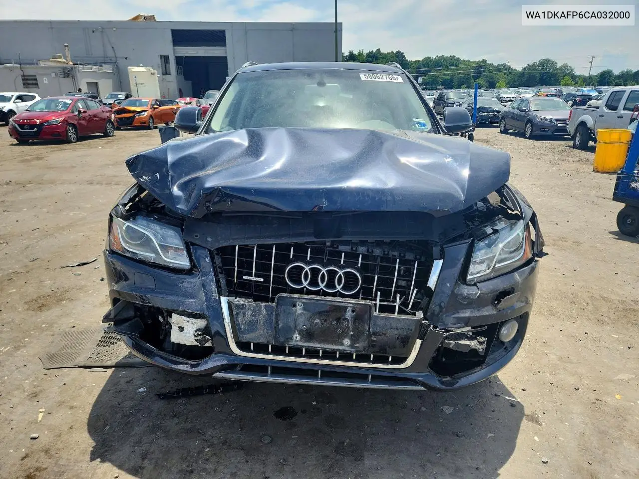 2012 Audi Q5 Premium Plus VIN: WA1DKAFP6CA032000 Lot: 58062766