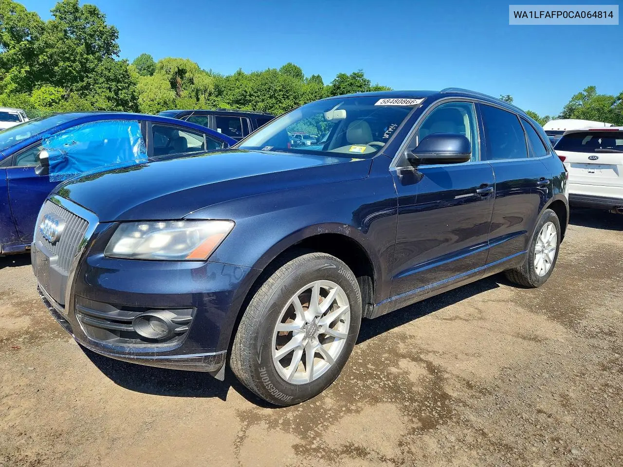 2012 Audi Q5 Premium Plus VIN: WA1LFAFP0CA064814 Lot: 58480866