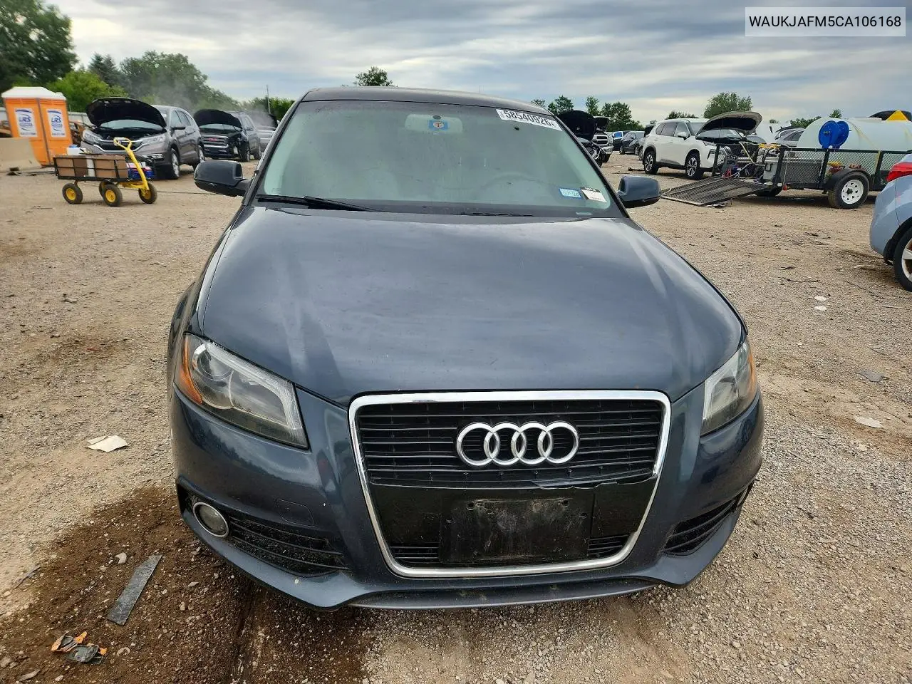 2012 Audi A3 Premium Plus VIN: WAUKJAFM5CA106168 Lot: 58540926
