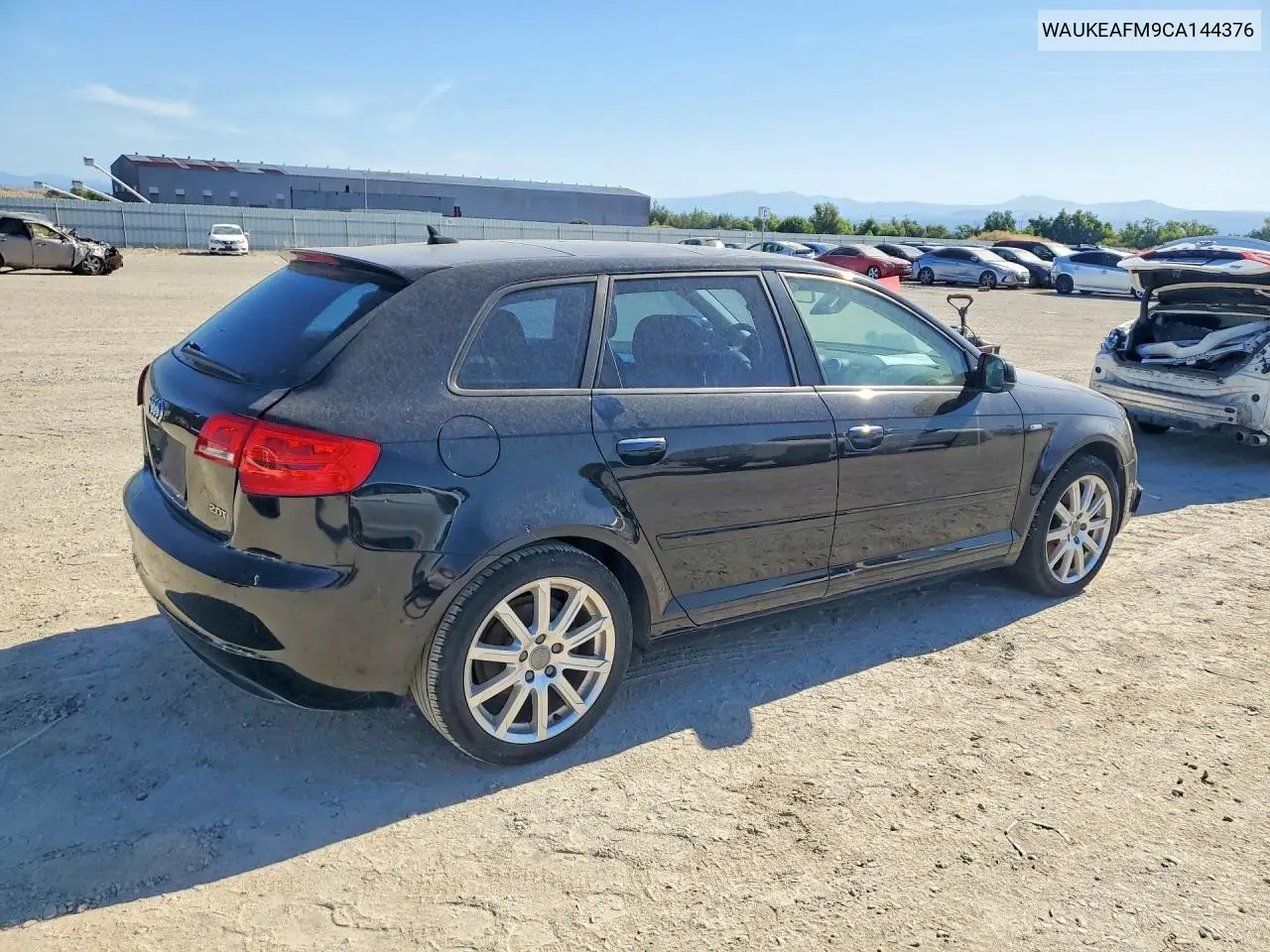 2012 Audi A3 Premium Plus VIN: WAUKEAFM9CA144376 Lot: 59660596