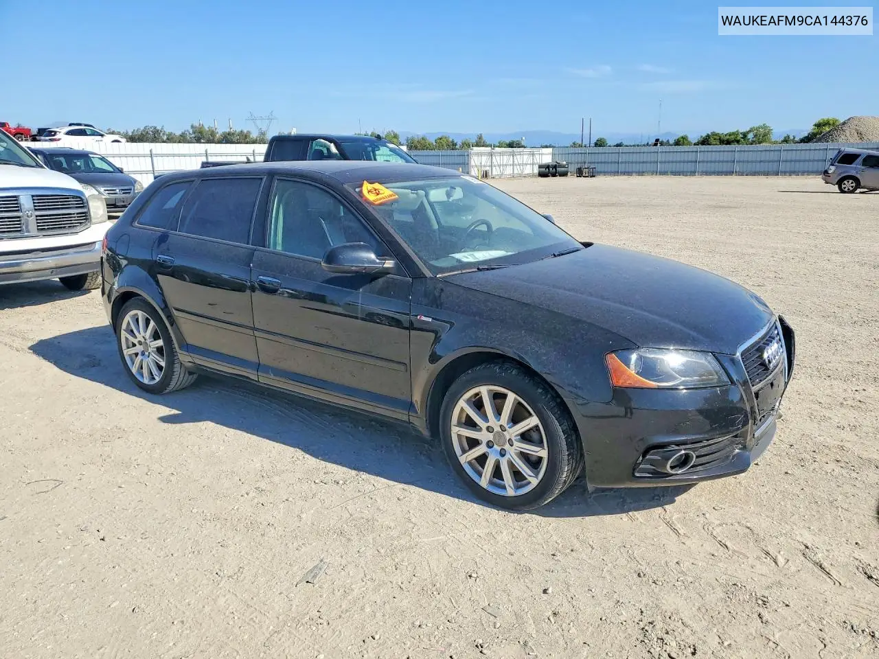 2012 Audi A3 Premium Plus VIN: WAUKEAFM9CA144376 Lot: 59660596