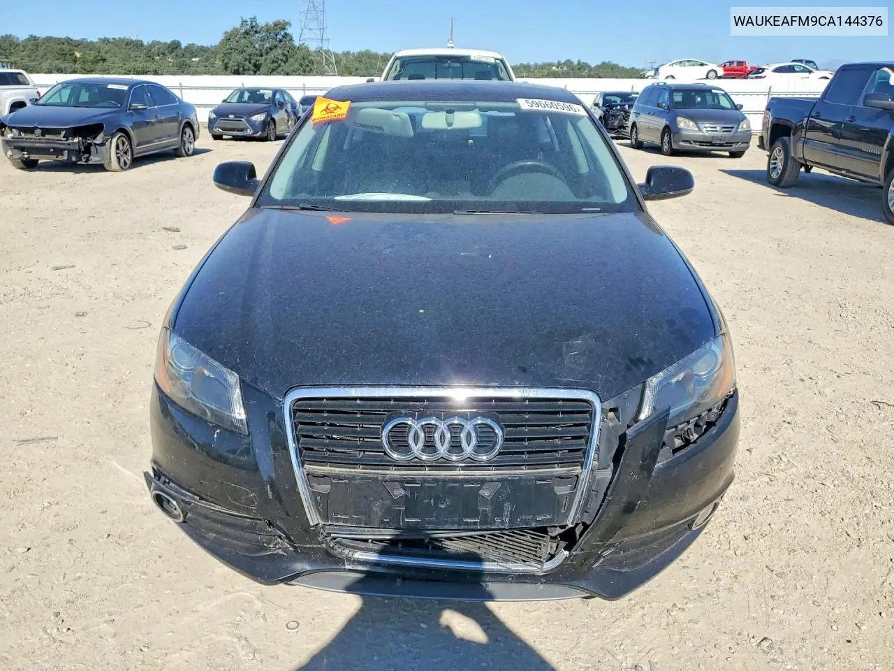 2012 Audi A3 Premium Plus VIN: WAUKEAFM9CA144376 Lot: 59660596