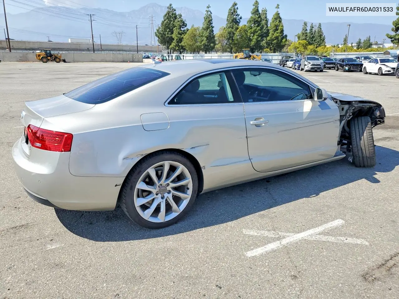 2013 Audi A5 Premium Plus VIN: WAULFAFR6DA031533 Lot: 51876996