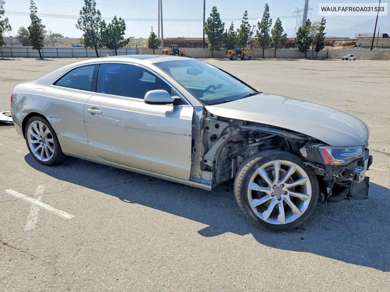 2013 Audi A5 Premium Plus VIN: WAULFAFR6DA031533 Lot: 51876996