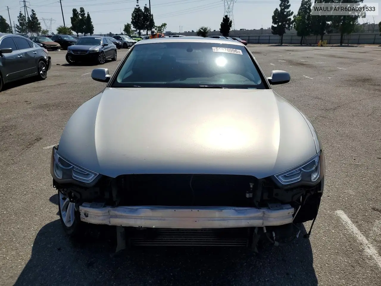 2013 Audi A5 Premium Plus VIN: WAULFAFR6DA031533 Lot: 51876996